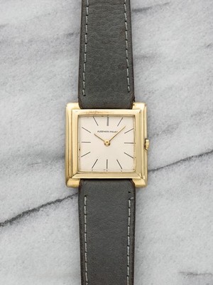 Vintage 1951 Audemars Piguet 18K YG Rectangular Manual Cal. 9ML 27mm