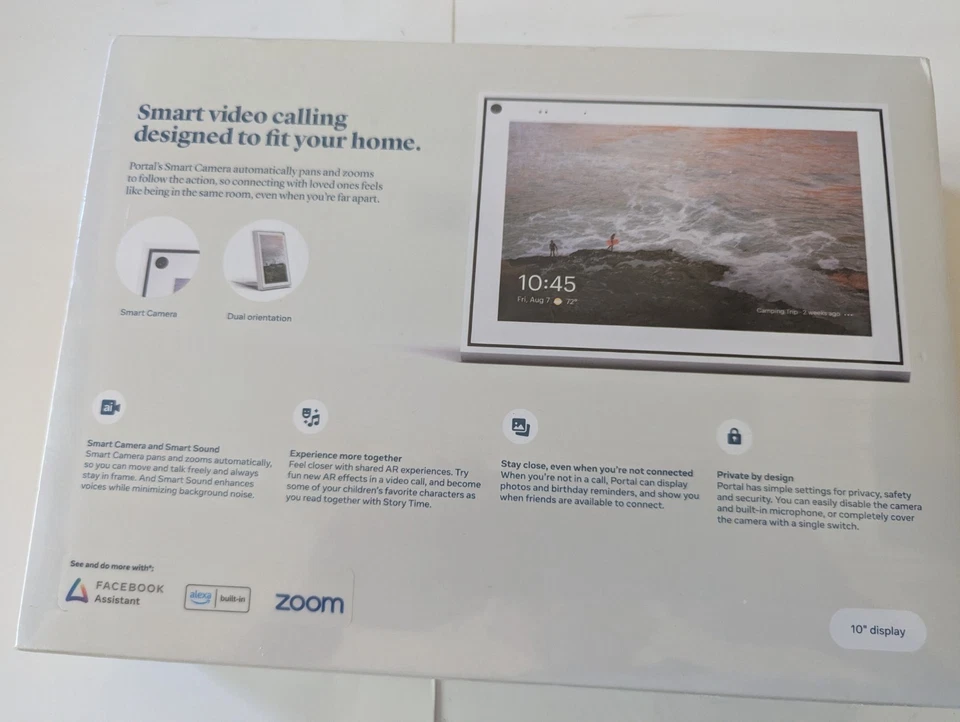  Apple Facebook Portal 10 Inch New - Image 3 of 4