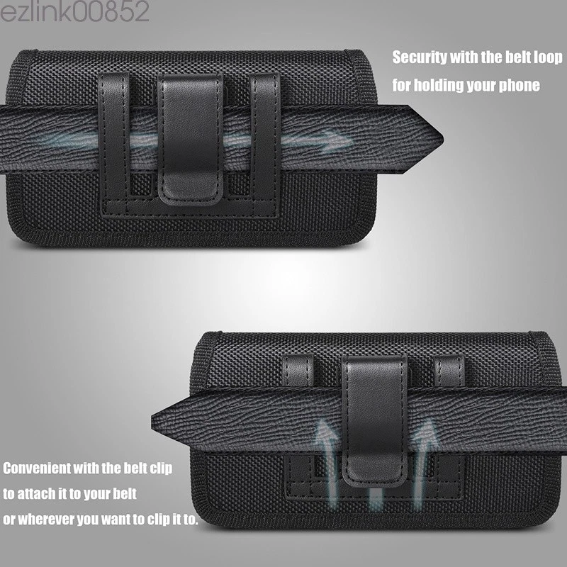 Funda con cinturón horizontal para teléfono iPhone 15 14 13 12 11 Pro Foto 4 de 4