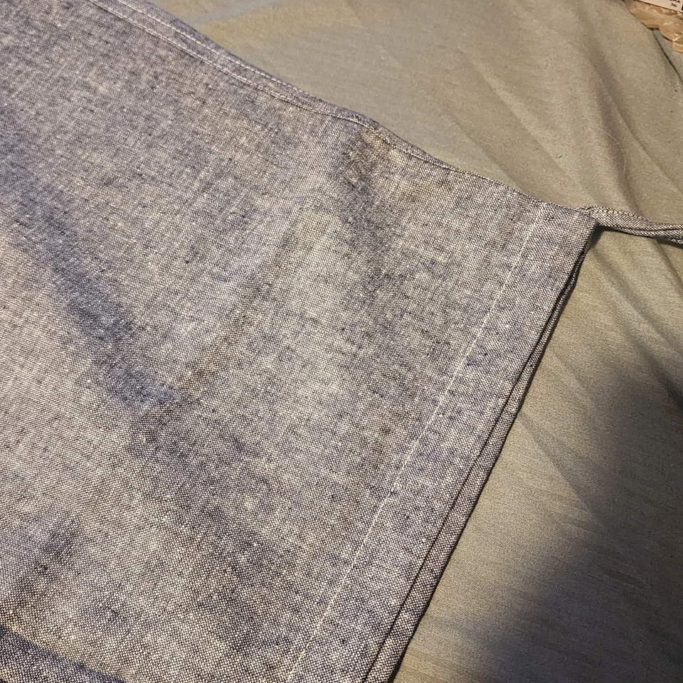 Vtg Mainstreet Blues Women's Size 16W Slate Blue Linen Blend Capris - Image 4 of 4