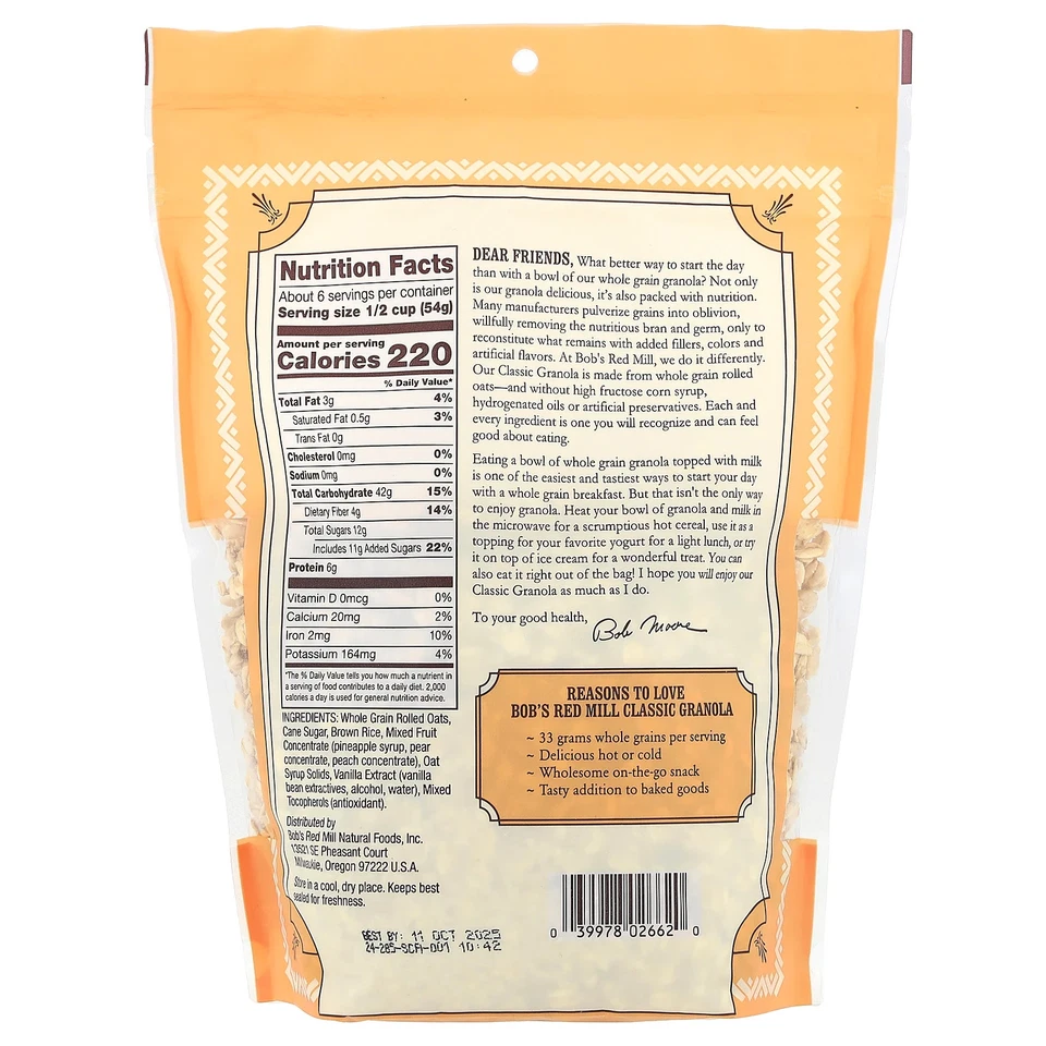 Granola, Classic, 12 oz (340 g) Foto 2 de 2