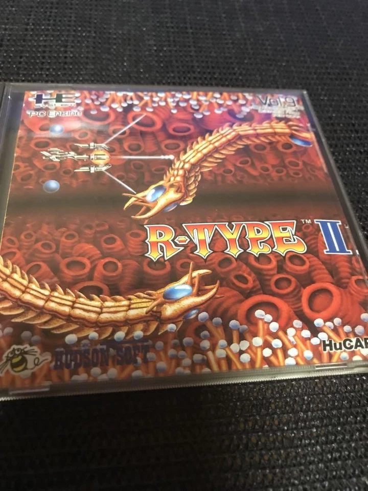 R-TYPE 1 + 2 SET PC Engine HuCARD NEC HUDSON SOFT Tested NTSC-J Shooting hu P 40 - Image 3 of 4
