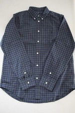 RALPH LAUREN Boy's Long Sleeve Cotton Button Down Dress Shirt Size XL 18-20