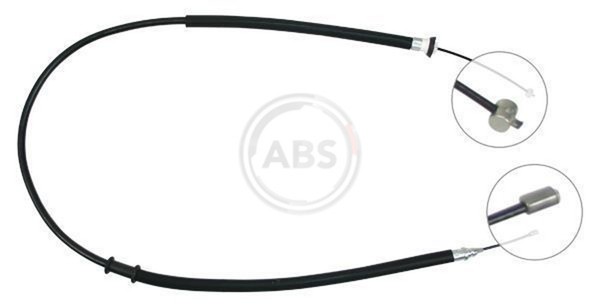 Bremsseil Seilzug Feststellbremse A.B.S. K18086 FüR Punto Fiat 16V 188 233 235-image