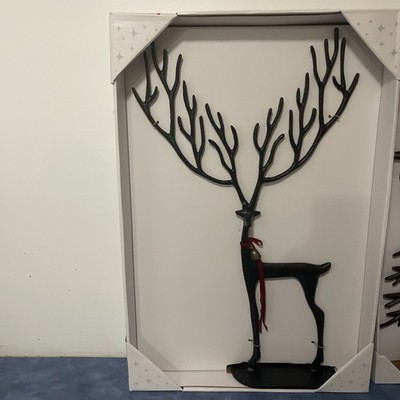 Merry Moments Black Reindeer  ALDI Holiday Christmas Decor 2025 Limited Edition 