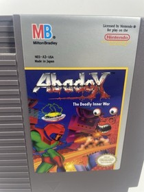Abadox: The Deadly Inner War Nintendo NES Tested And Working CIB w Box + Manual