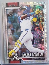 2026 Topps Series 1 Ronald Acuna Jr. Sandglitter Parallel #50
