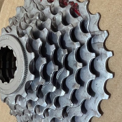 MTB Kassette 7-fach Shimano 12-28T Hyper Glide (silber) um 1991 
