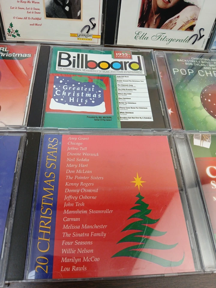Christmas CD Lot of 10 Various Artist Billboard MTV Classic Holiday Music - Image 4 of 4