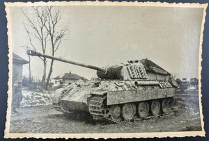 German WW II Photo Panzerkampfwagen V Panther Tank