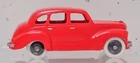 Dinky  40D Austin Devon Stripped Sprayed Red + Black Hubs Varnished Detailed