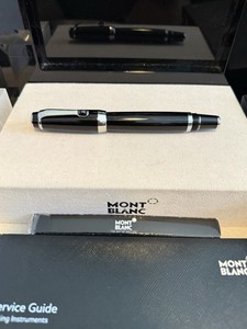Montblanc Boheme,”Onyx”,Rollerball Pen. Platinum pl.used.Germany 🇩🇪