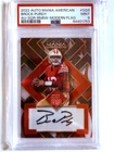 PSA 9 2022 Auto Mania American Brock Purdy AUTO /25