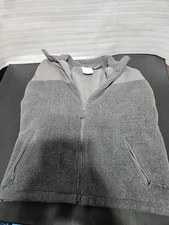 Brooklyn Armed Forces 2  Cold Weather LG Military Army Gray Fleece Jacket B.A.F.