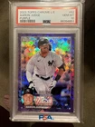 2023 Topps Chrome Logofractor Aaron Judge #62 Purple PSA 10 /250 Yankees