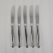 Dinner Knives 5 pc Oneida ACT 1 Stainless Cub...