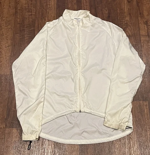 A BATHING APE (BAPE) Giacca a vento grande bianca A Bathing Ape Bape