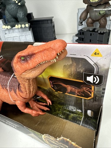 Jurassic World Rebirth Wild Roar BARYONYX Rare Oop Working Sound And Moves NEW - Picture 7 of 11