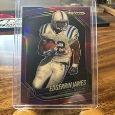 2025 Panini Prizm Black Edgerrin James Pink /99