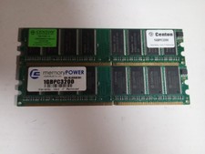 Kit RAM OCZ Platinum DDR-400 2 Go (2x1 Go) PC3200 - Edition Platine