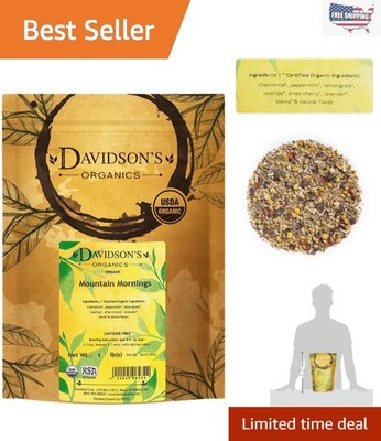 Caffeine-Free Organic Mountain Mornings Tea - 16oz Bag of Wellness