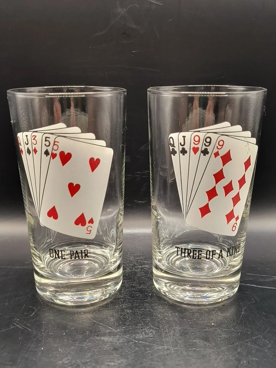 Poker Drinking Glasses Indiana Collectible Glasses, Cups & Mugs for sale |  eBay