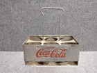 Vintage Coca-Cola Aluminum Carrier 6-Pack Coke Bottle Holder