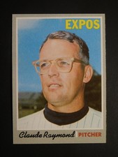 1970 Topps Baseball Card #268 Claude Raymond (NM or better)