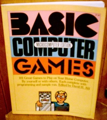 BASIC COMPUTER GAMES By David H. Ahl
