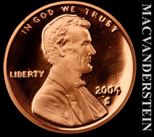 2004-S Lincoln Memorial Cent Proof — photo from another recent sale