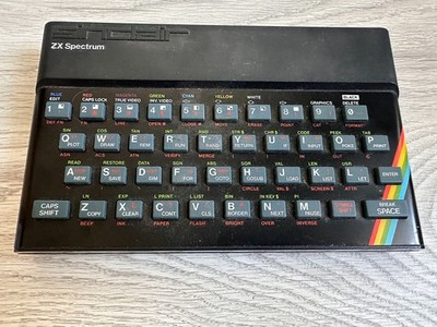 SINCLAIR ZX Spectrum 48K Konsole - Original 80er Jahre - ohne Netzteil