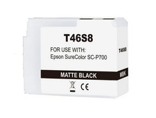Cartouche T46S8 noir mat C13T46S800 encre pigmentée compatible Epson SureC