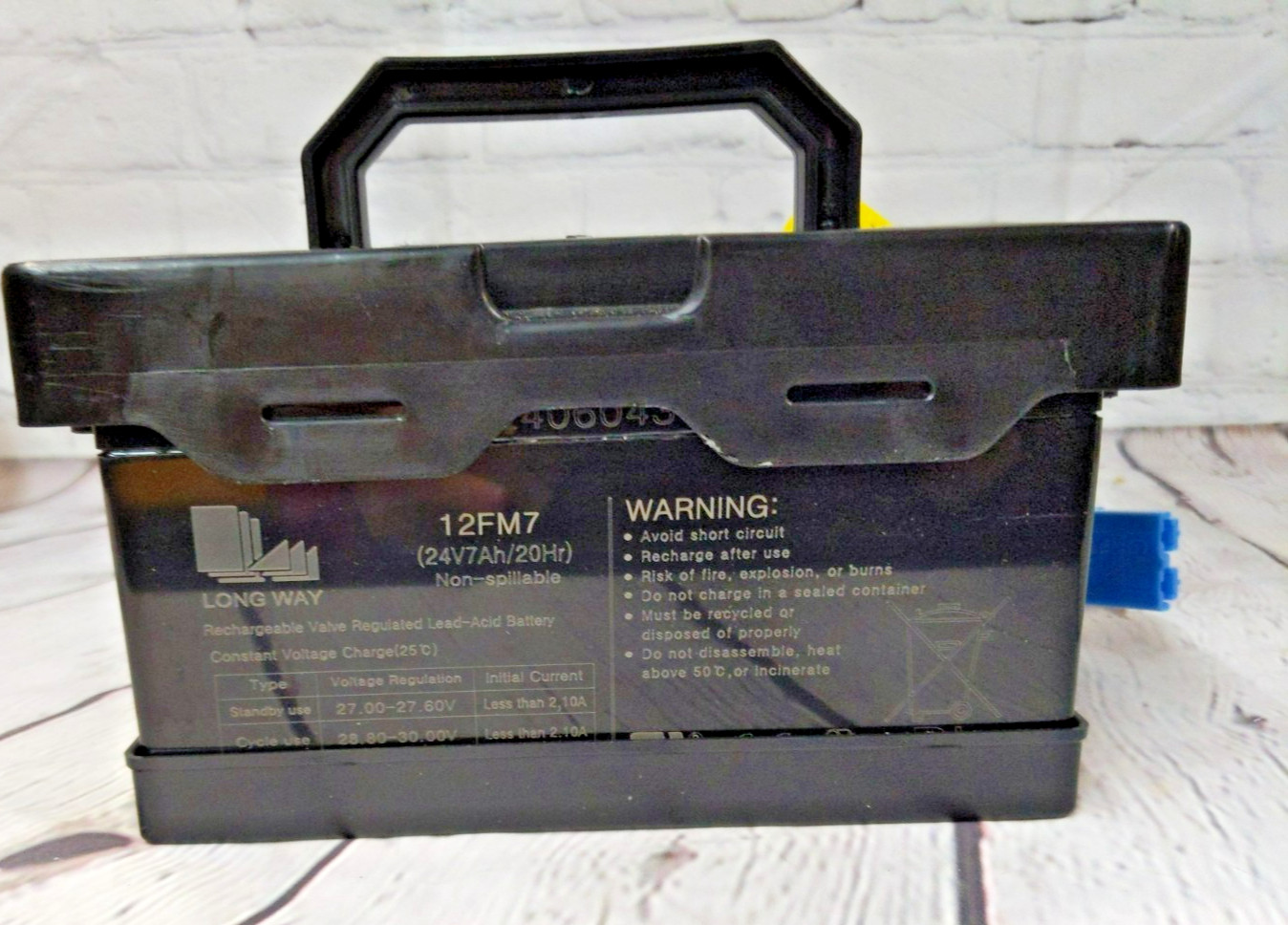 Dynacraft 24V Trail Rider Replacement Battery with Case 24 V