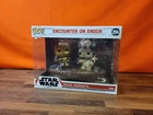 Funko Pop Movie Moments Star Wars Encounter On Endor C3PO Ewok Vinyl Set #294