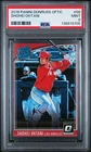 2018 Shohei Ohtani Panini Donruss Optic - Rated Rookie #56 Batting (RC) PSA 9