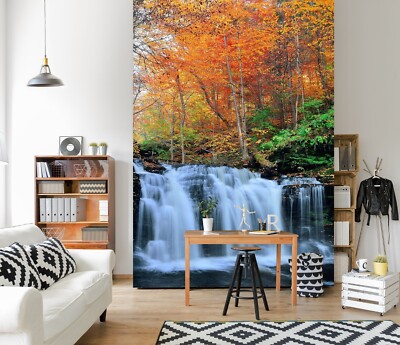 3D Forest River O903 Wallpaper Wall Murals Removable Wallpaper Sticker Eve