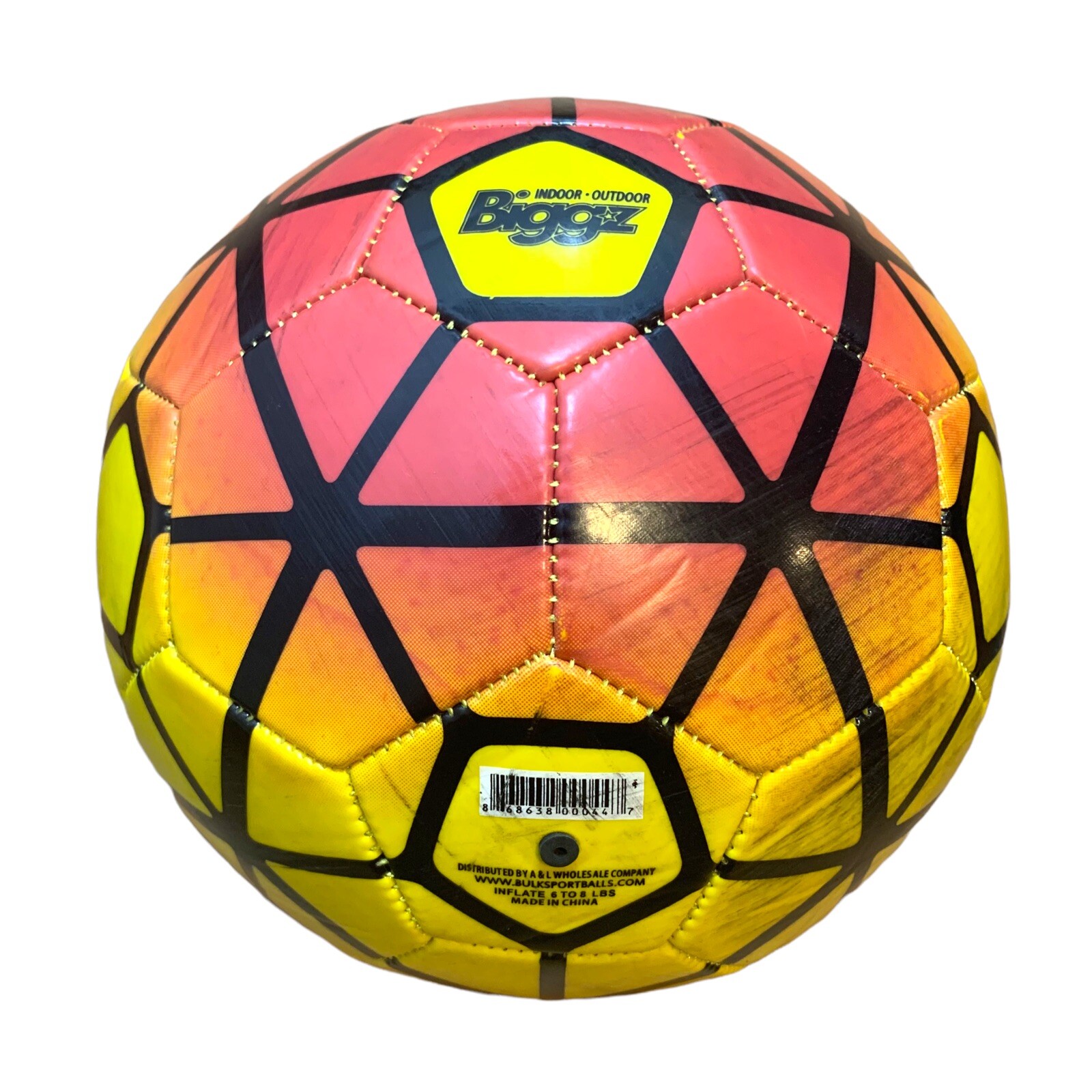 Biggz Size 5 Indoor & Outdoor Premium Training Soccer Ball Futbol 32