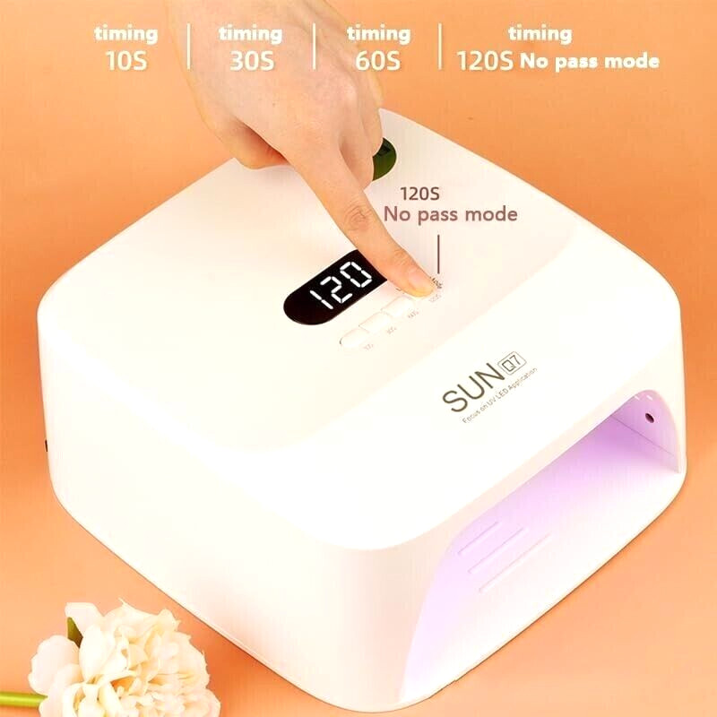Lampada LED Unghie 48W Professionale Ricaricabile | Nail Art & Design