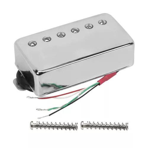 FLEOR Alnico 5 Humbucker Pickup Neck Chrome 7-8K fit SG LP Electric Guitar