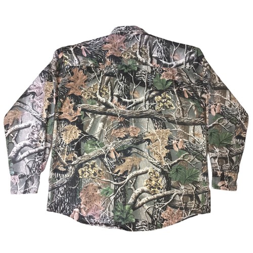 Cabela's Camouflage Two Piece Set Men Cotton Blend Large Shirt Cargo Pants 40x31 - Picture 5 of 16