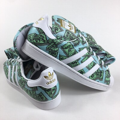Adidas X Jeremy Scott Money Superstar Sneakers Men's Shoes Size 9