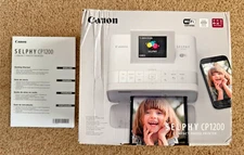 CANON SELPHY Photo Printer CP1200 Compact Wireless **BOX/MANUAL ONLY**