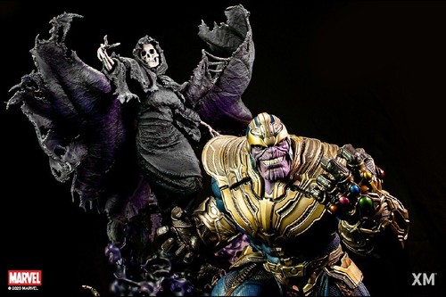 XM Studios 1/4 Marvel Thanos & Lady Death Statue Limited Edition Statue Model - Picture 8 of 15
