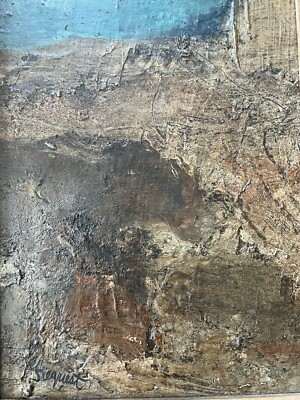 Louis Siegriest Original Painting Abstract Expressionism Art California Artist