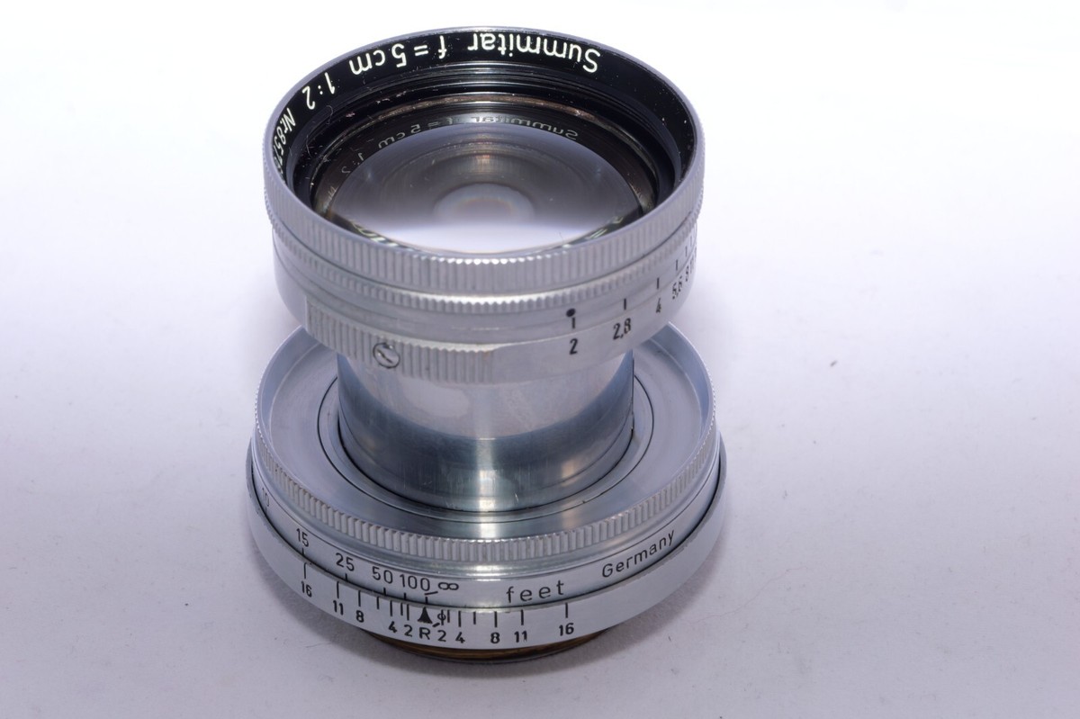 Leica IIIF Summitar 5cm (50MM) f2 lens for Leica LTM L39