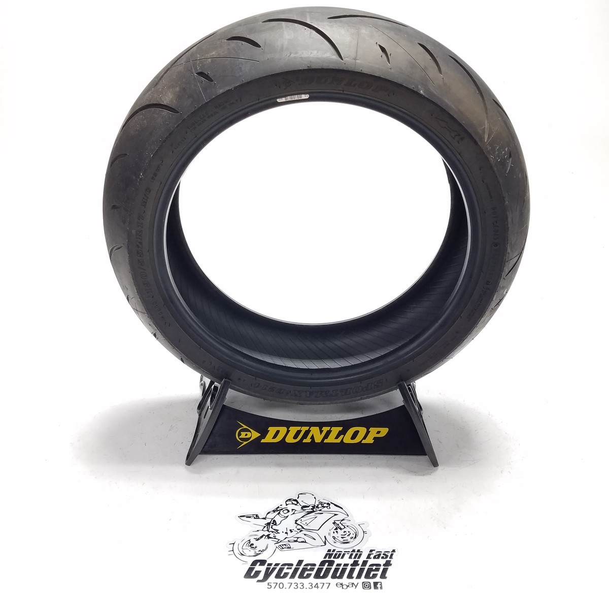 180/55-17 DUNLOP SPORTMAX D214 REAR BACK TIRE R6 GSXR600 180/55-17 DUNLOP SPORTMAX D214 REAR BACK TIRE R6 GSXR600