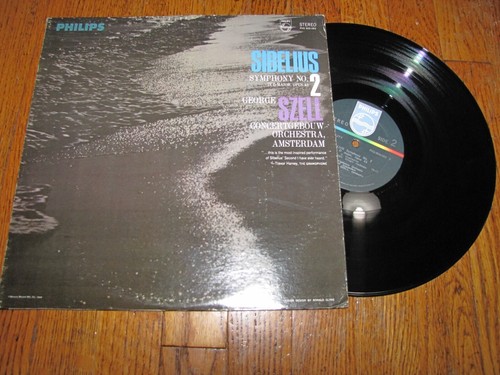 SIBELIUS SYMPHONY NO 2 - GEORGE SZELL CONDUCTOR - PHILIPS RECORDS LP