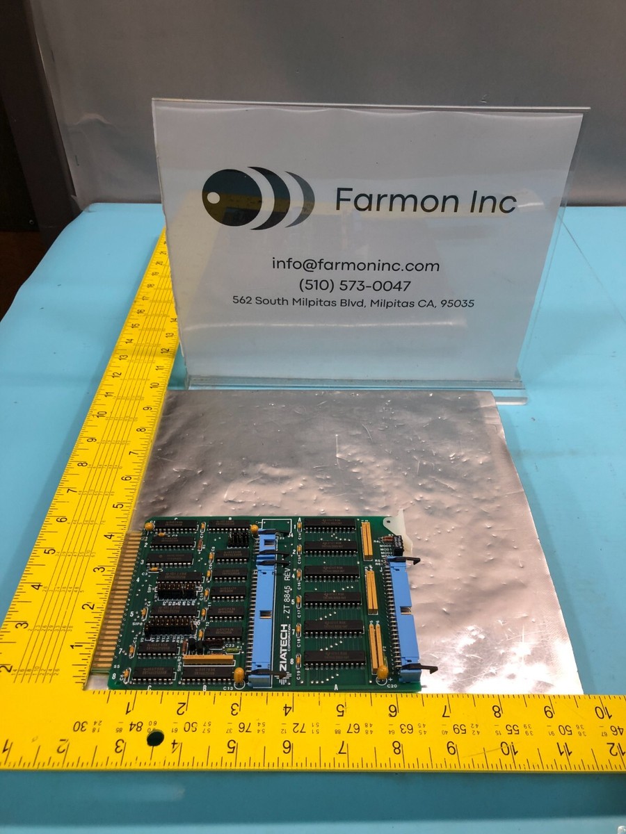 Ziatech ZT8845 Board, PCB, I/O, Controller, ZT-8845, 152873