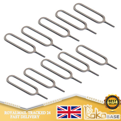 SIM Karten Auswerfer Werkzeug Set 10pcs-500pcs für iPhone Android Smartphones Edelstahl