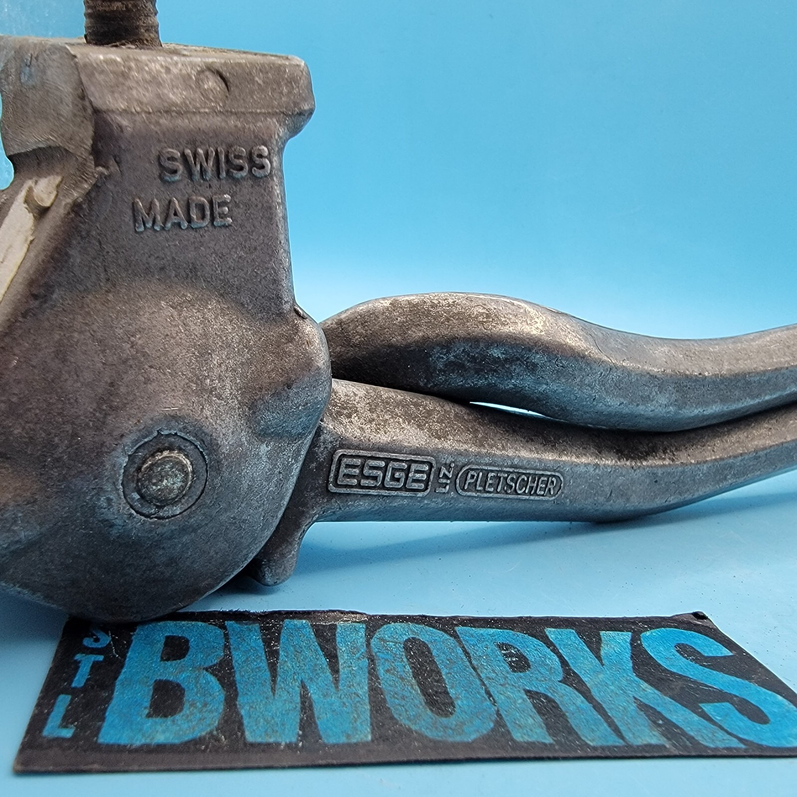 ESGE Pletscher double leg bicycle kickstand Switzerland touring bike